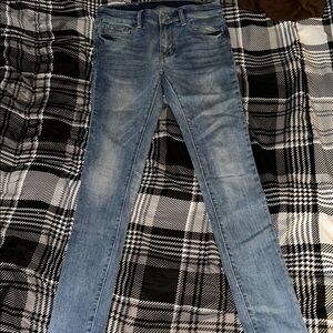 MNML Blue Skinny Jeans Sleek Fit